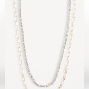 Silver Twisted Rope Necklace